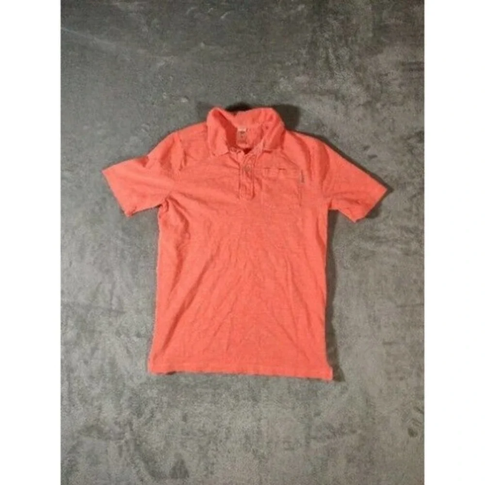 OshKosh B'gosh Shirt Boys Size 14 Orange Short Sleeve Polo